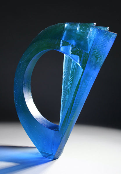 Balance - Azure with Effect - Merging and Revealed Geometry Series