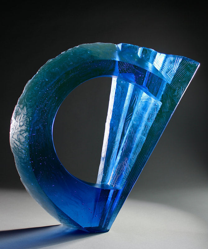 Balance - Azure with Effect - Merging and Revealed Geometry Series