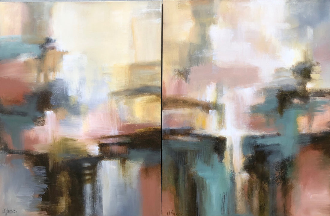 Delicate Structures (Diptych)