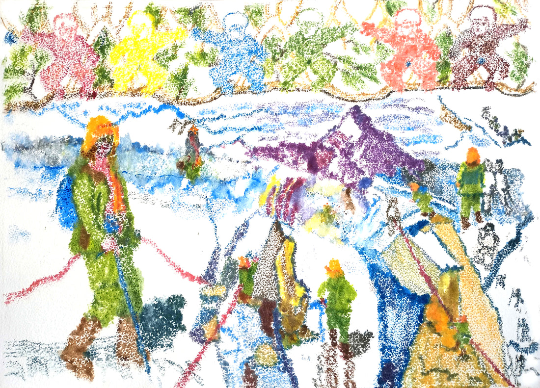 Her Mt. rainer climb by Diane mcleod
