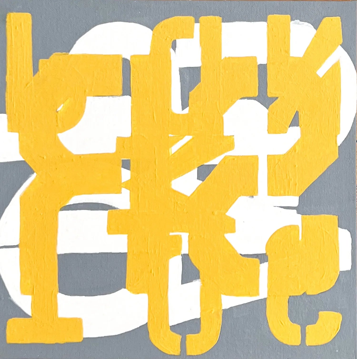 Yellow Gray White  - Cynthia Holien